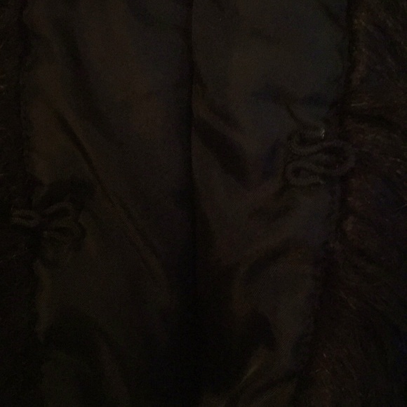 Madison Black Faux Vest - Picture 4 of 5